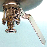 タンク底ボールバルブ